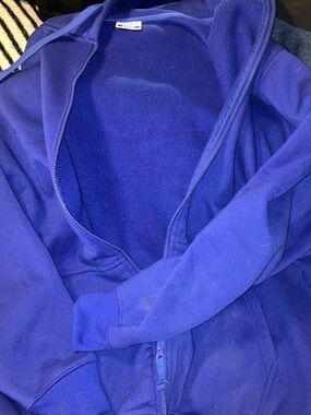 NWT next fleece hoodie,XL men’s ,solid blue